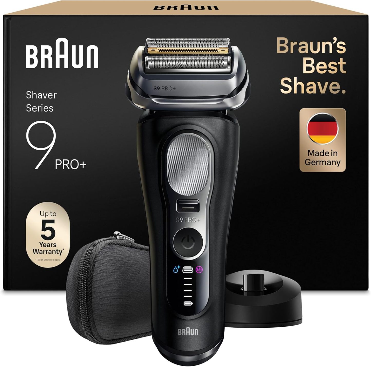 Braun Series 9 PRO+ – Rasoir Électrique Homme Haut de Gamme