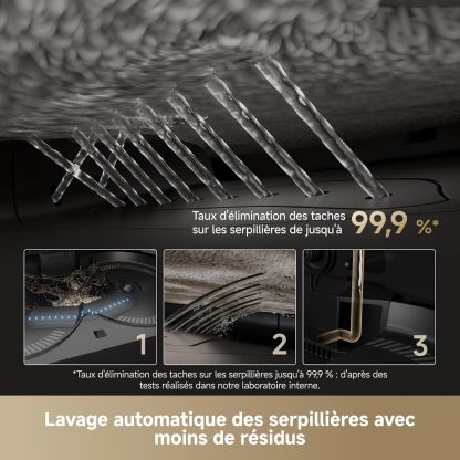 Robot aspirateur laveur X50 Ultra – Nettoyage intelligent nouvelle génération