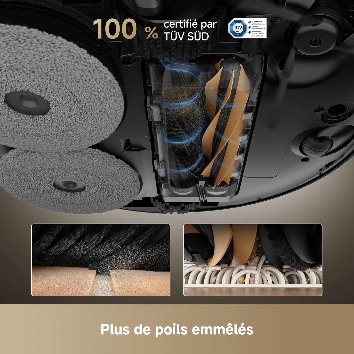 Robot aspirateur laveur X50 Ultra – Nettoyage intelligent nouvelle génération