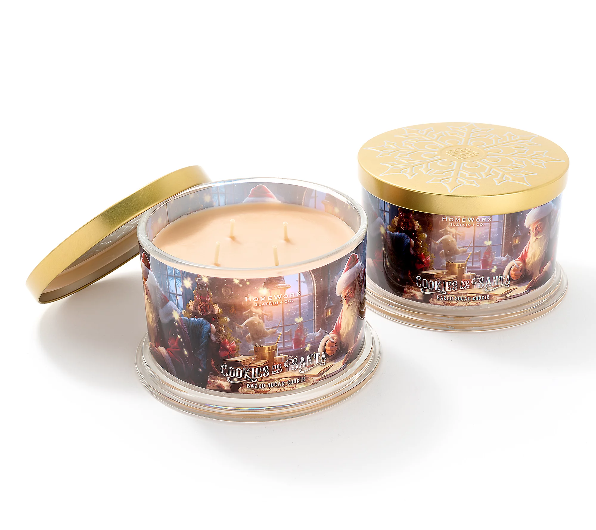 Black Friday Sale Price!! HomeWorx by Slatkin + Co. Set of 2 18oz Candles