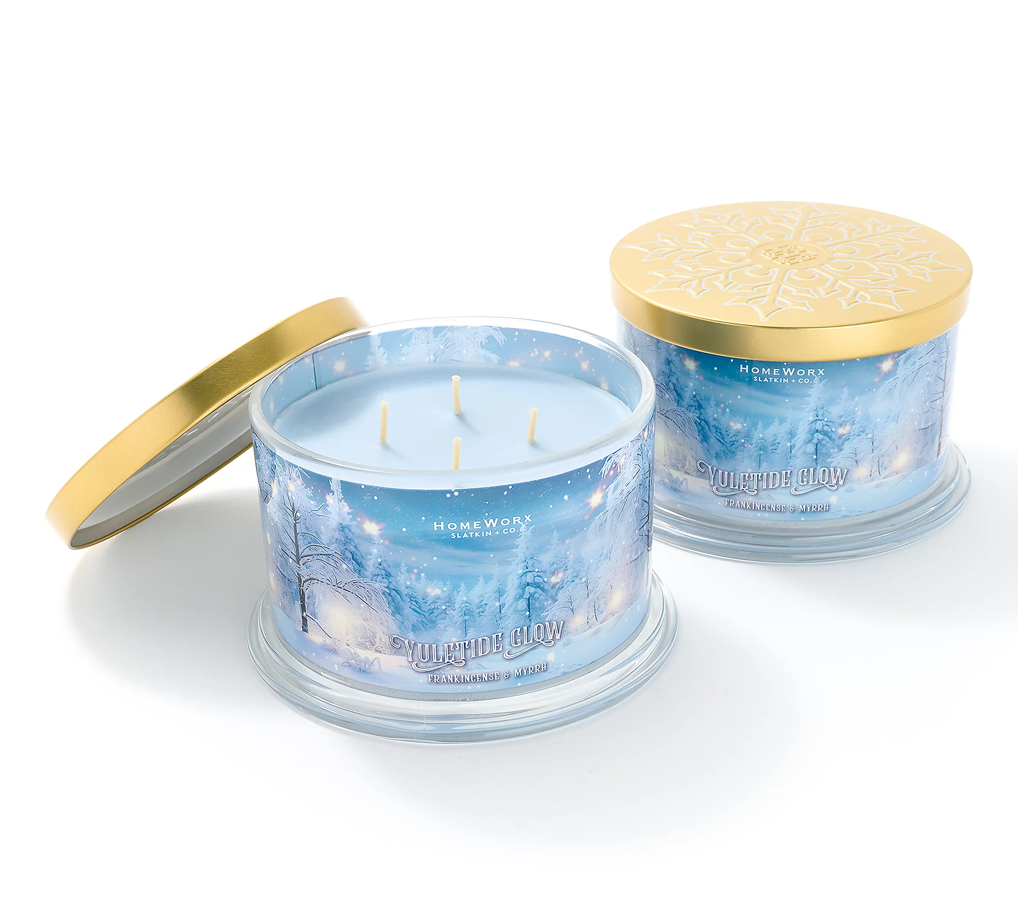 Black Friday Sale Price!! HomeWorx by Slatkin + Co. Set of 2 18oz Candles