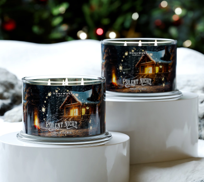Black Friday Sale Price!! HomeWorx by Slatkin + Co. Set of 2 18oz Candles