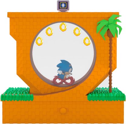 Hallmark Keepsake Christmas Ornament 2024, Sonic the Hedgehog Sonic Collecting Rings With Light, Sound and Motion, Gifts for Gamers
