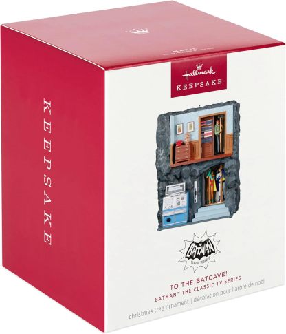 Hallmark Keepsake Christmas Ornament, Batman The Classic TV Series To the Batcave! With Light, Sound and Motion, Super Hero Gifts