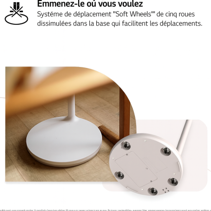 LG StanbyME 27” – Le Smart TV portable et tactile qui s’adapte à vous