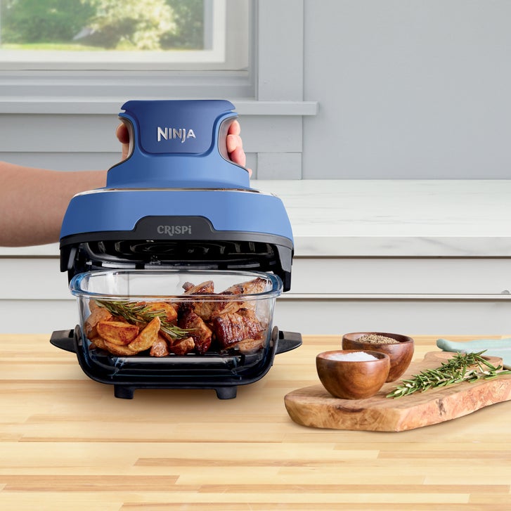 Ninja Crispi 5-in-1 Portable Glass Air Fry Cooking System (FN103CO)