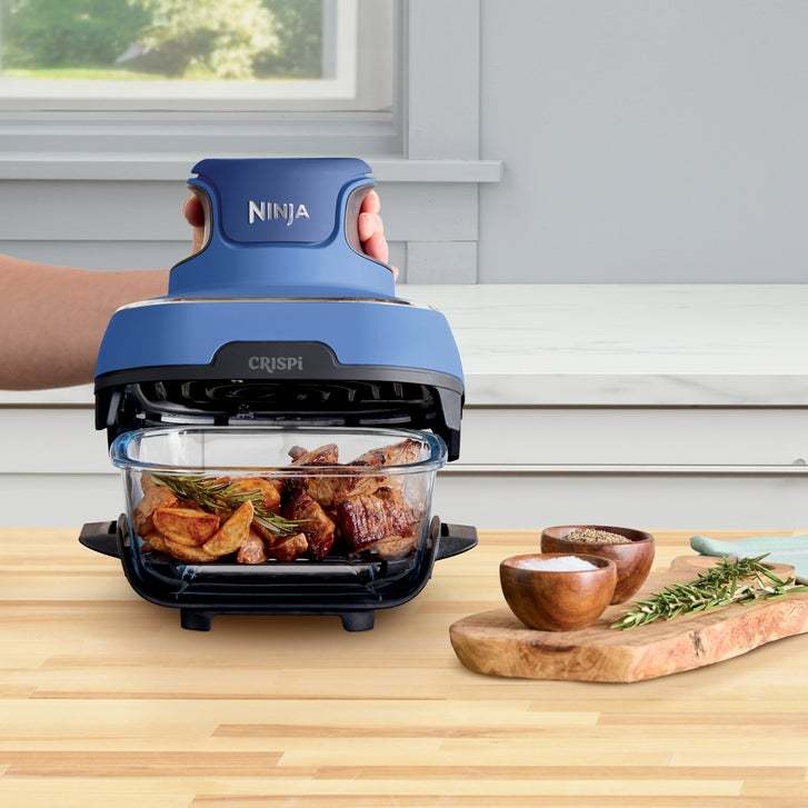 Ninja Crispi 5-in-1 Portable Glass Air Fry Cooking System (FN103CO)