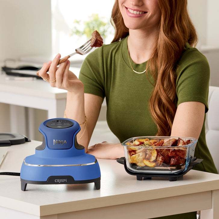 Ninja Crispi 5-in-1 Portable Glass Air Fry Cooking System (FN103CO)