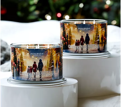 Black Friday Sale Price!! HomeWorx by Slatkin + Co. Set of 2 18oz Candles