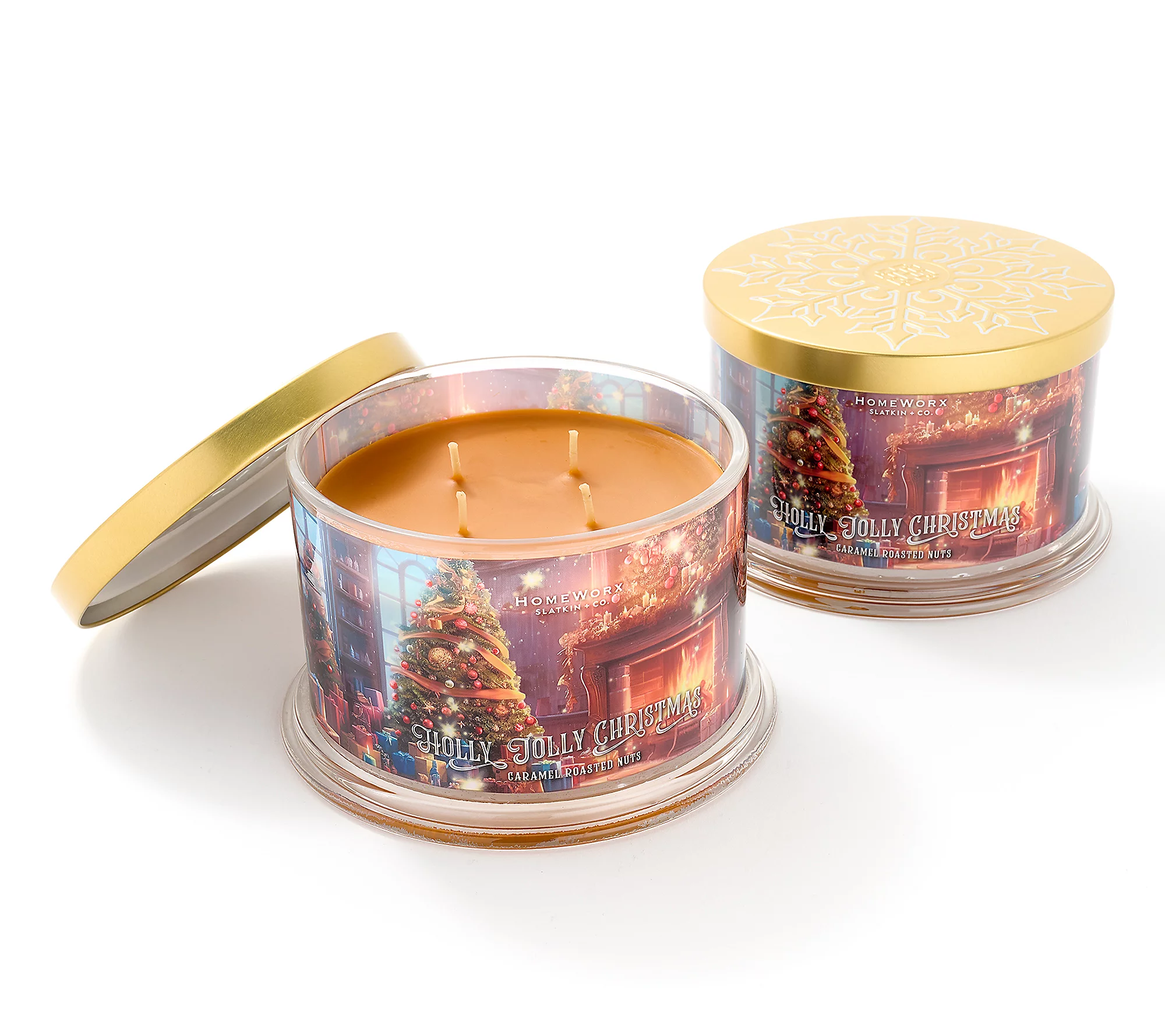 Black Friday Sale Price!! HomeWorx by Slatkin + Co. Set of 2 18oz Candles