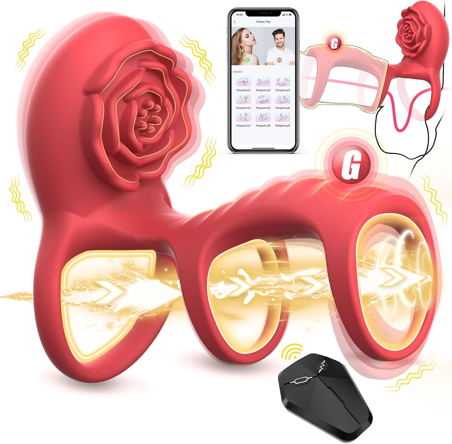 ❤️‍🔥Couple Passion Series❤️‍🔥—— Rose Ring🦋🦋🦋