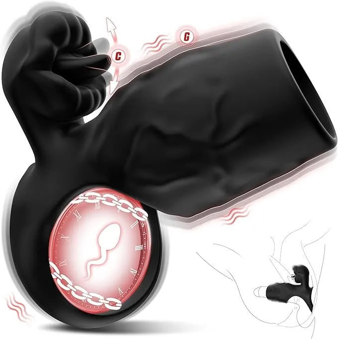 💥2025 Innovative Products💥- 👑Tongue Licking Penis Sleeve💖