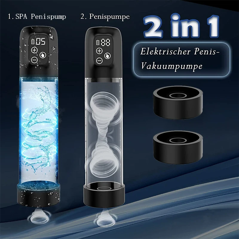 🔥2025 Latest Technology Products🔥Penis Vacuum Spa Pump💪one click exercise+enjoy😍