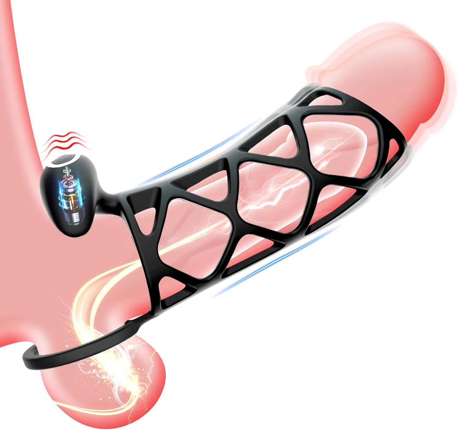 💥Supreme couple series launched in May-Vibrating Penis Armor