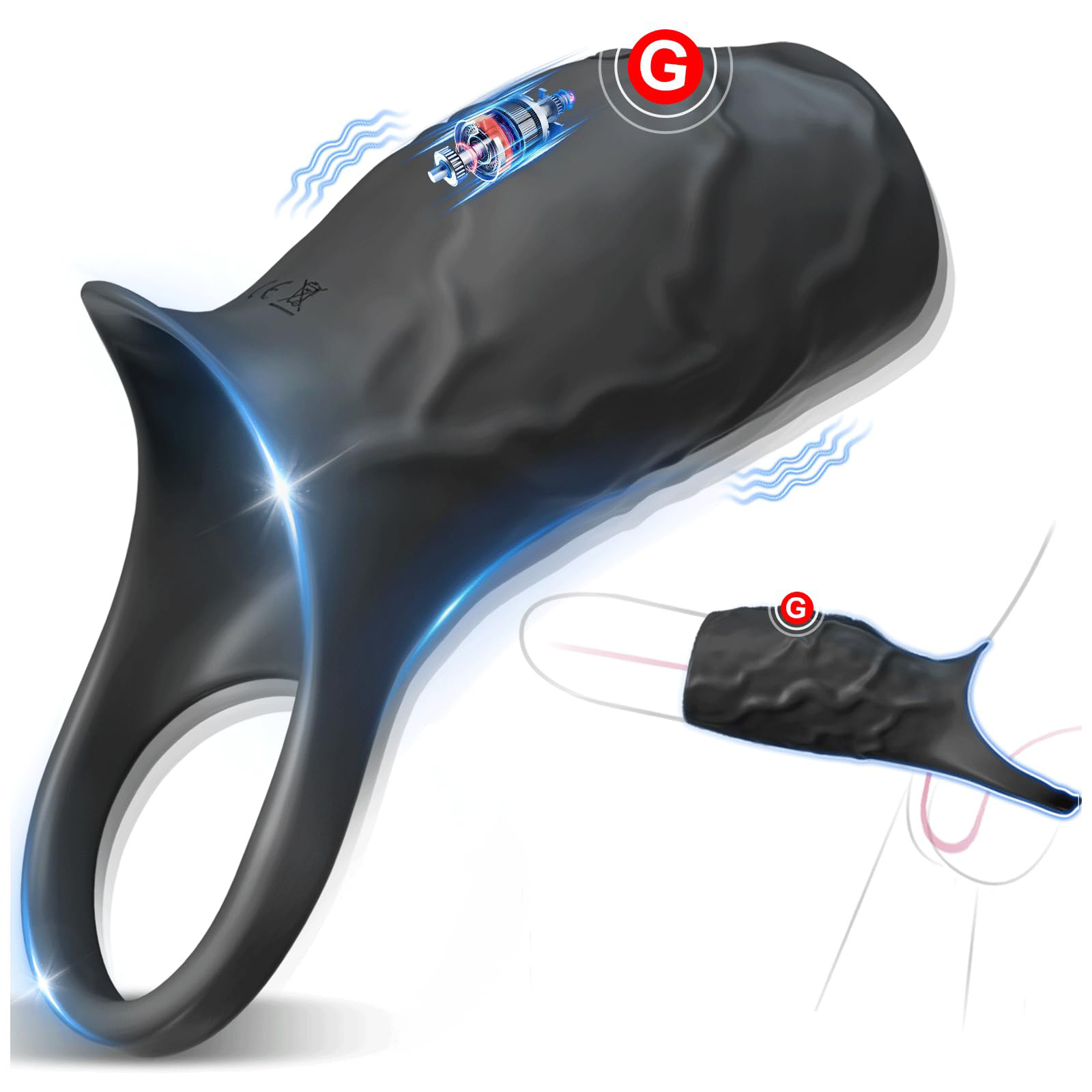 💥2025 New Couples Supreme Series —— Vibrating Penis Armor❤️‍🔥