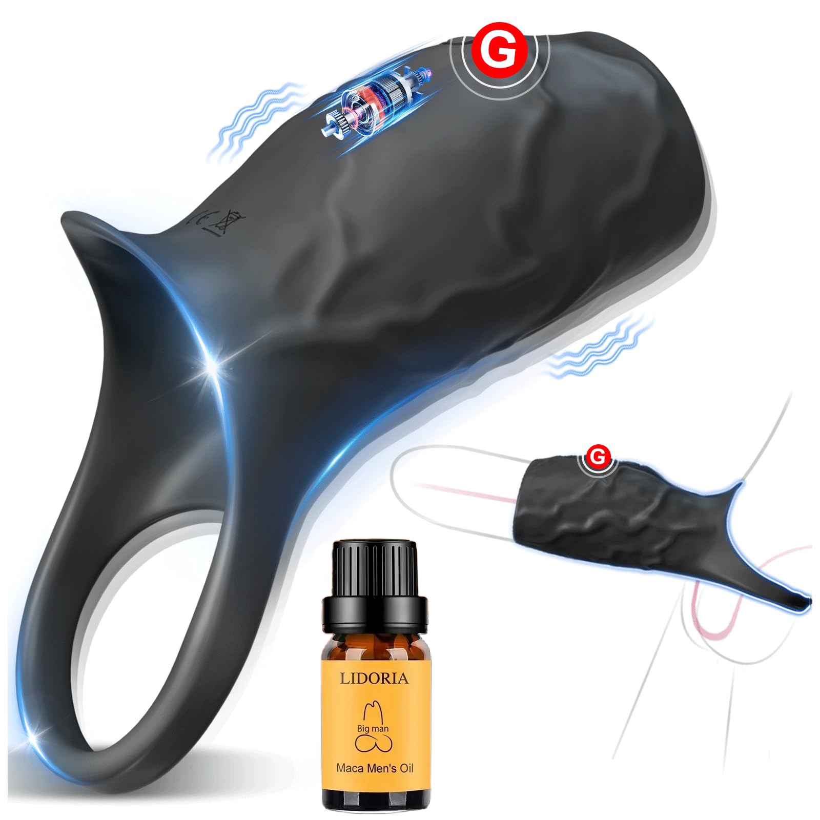 💥2025 New Couples Supreme Series —— Vibrating Penis Armor❤️‍🔥