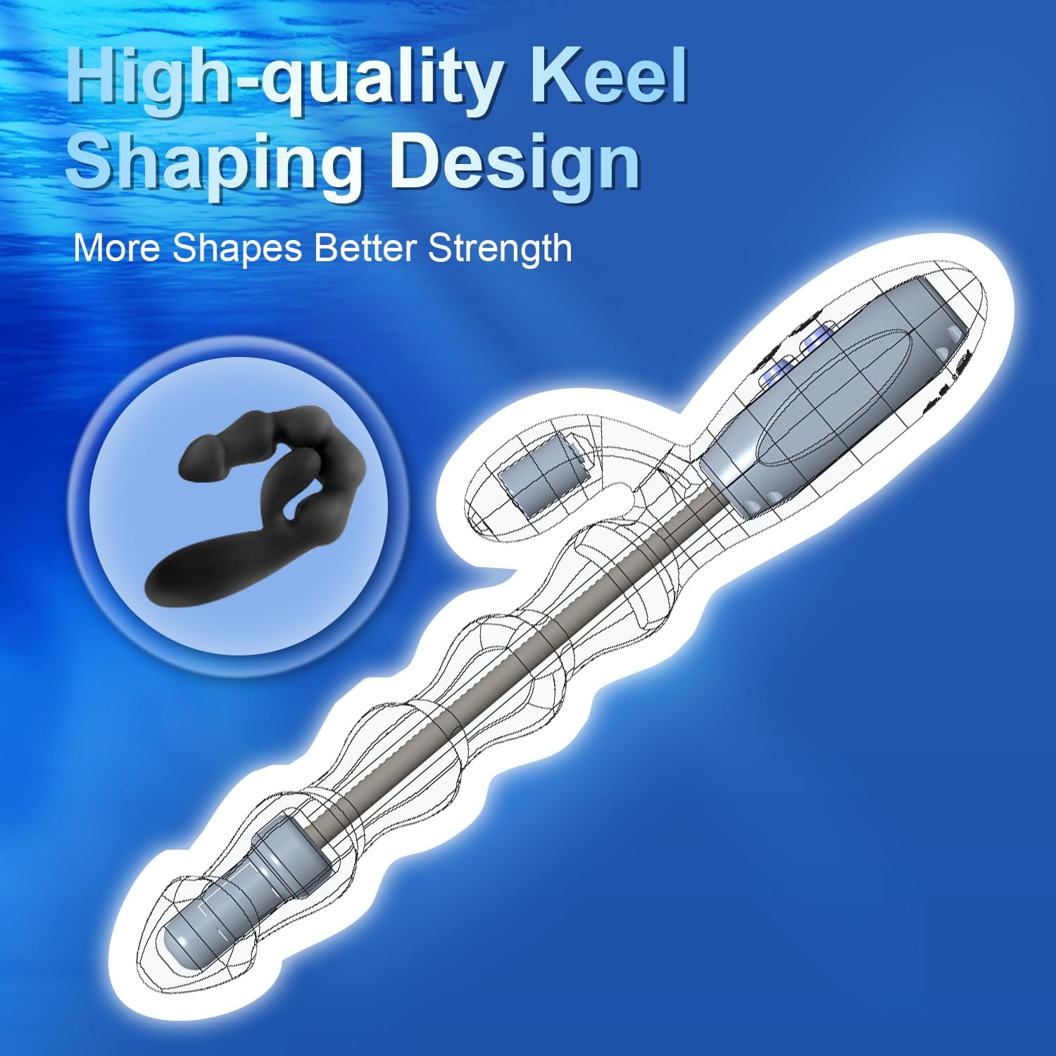 ❤️‍🔥Male and female anal orgasm❤️‍🔥 —— Keel Beads❤️❤️❤️