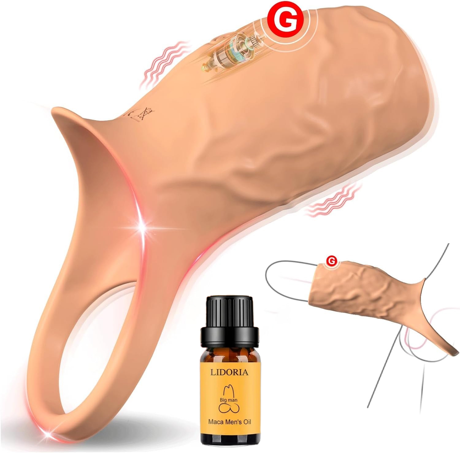 💥2025 New Couples Supreme Series —— Vibrating Penis Armor❤️‍🔥