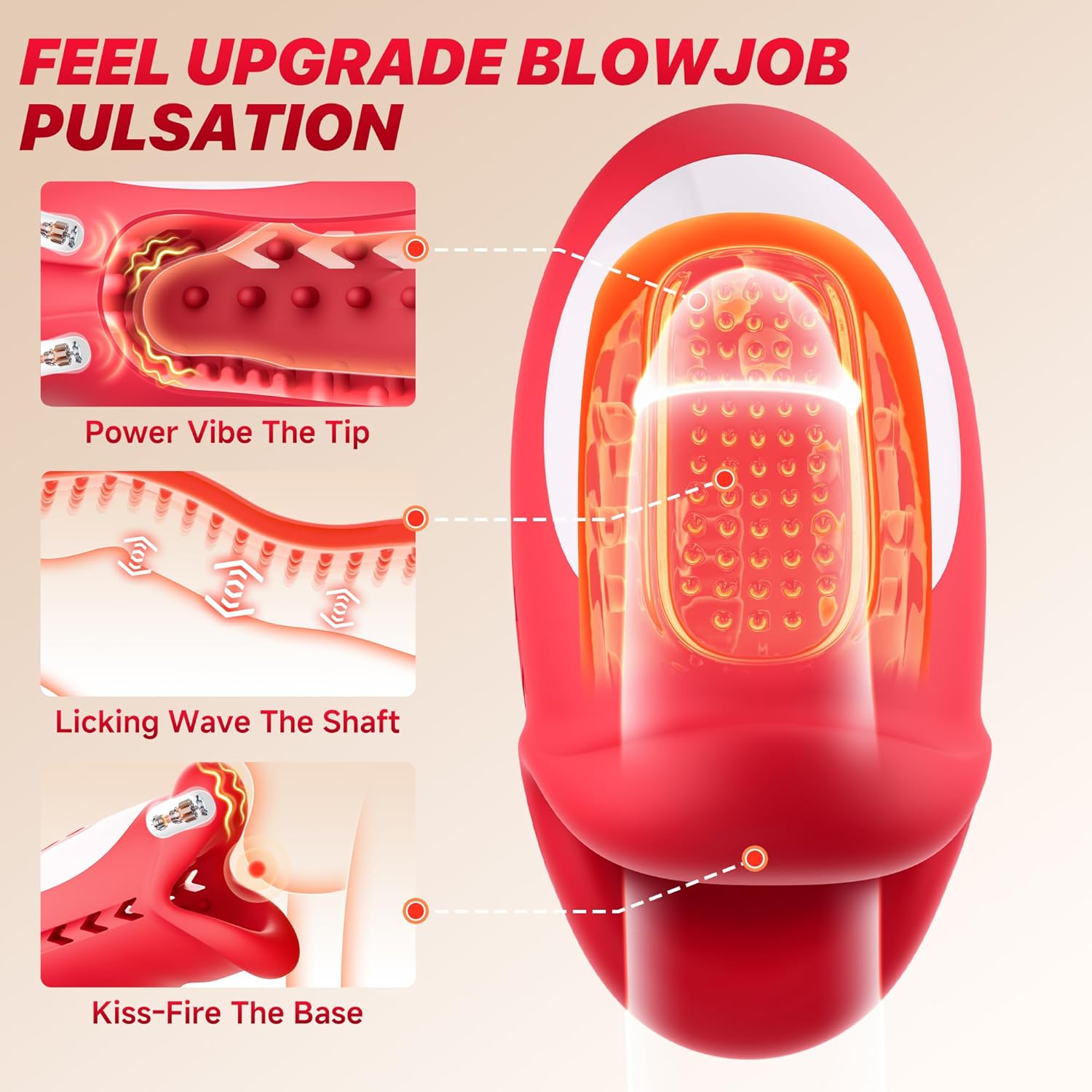 🌊Summer exclusive design 💥360° mouth glue device —— 👑Big Mouth