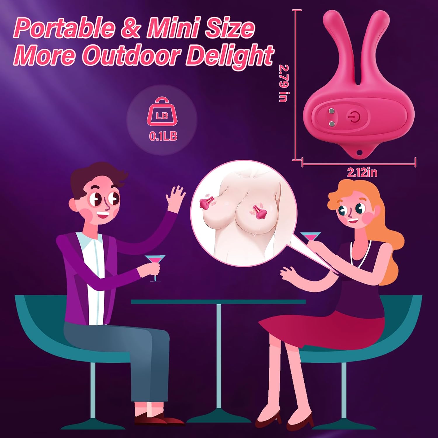 ❤️‍🔥2025 Couple Passion Series❤️ —— Rabbit Nipple Clamps🐰🐰🐰