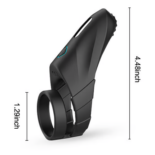 10 Vibrations Double Cock Rings(delayed ejaculation)