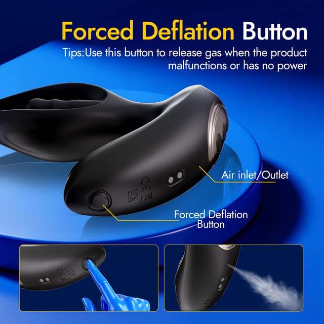 【One-Click Expand】Smart Inflatable Anal Plug – Deep Prostate Massage & Beginner to Pro Training 🍑