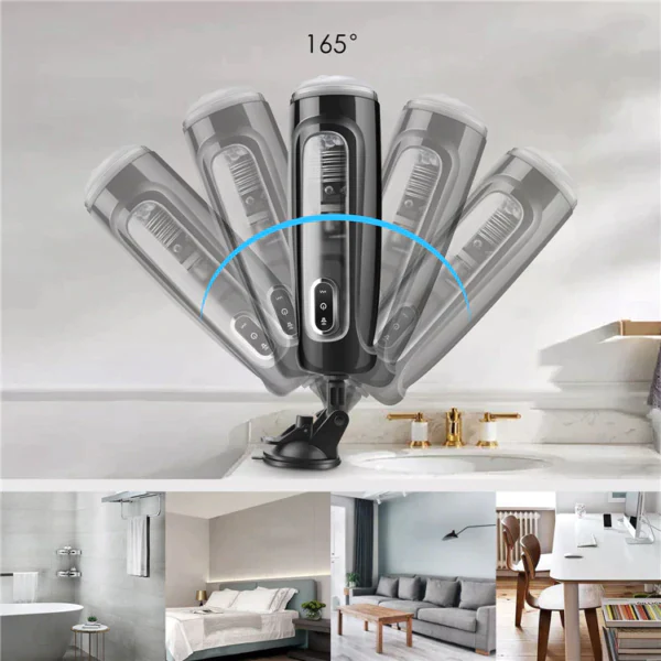 Sexy Moaning Rotating & Thrusting Masturbator Cup