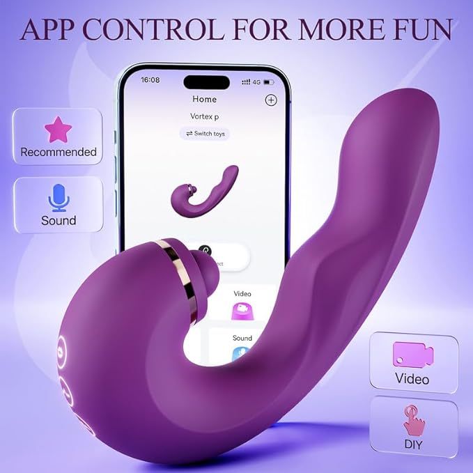 3 in 1 multiple stimulation😍-Clitoral massager