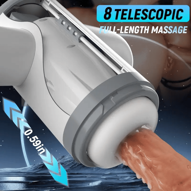 XT32 Wearable Thrusting Masturbator with Auto Lubrication Remote Control