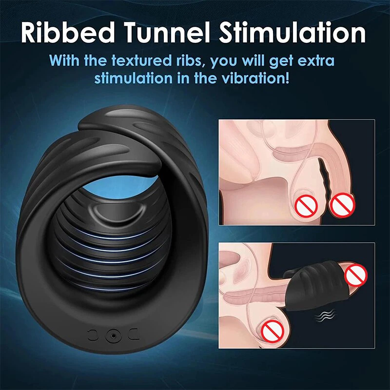 🎁🔥2023 latest hot style low price 💥💥-Vibrating Male Masturbator