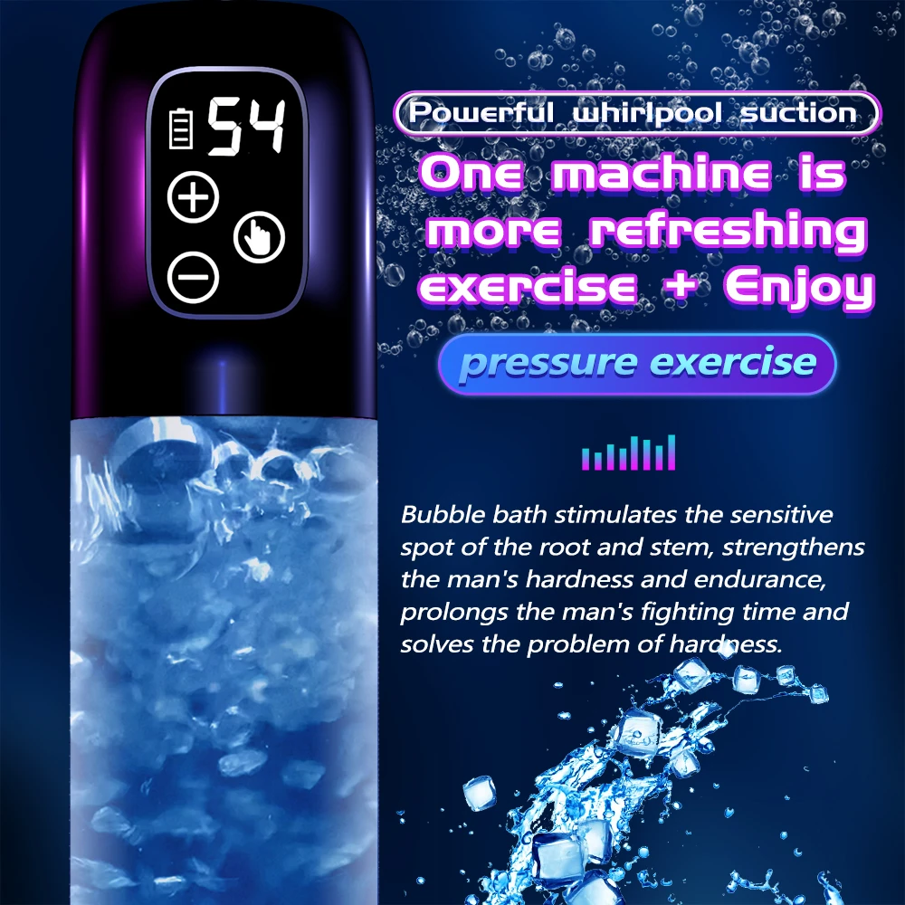 🔥2025 Latest Technology Products🔥Penis Vacuum Spa Pump💪one click exercise+enjoy😍