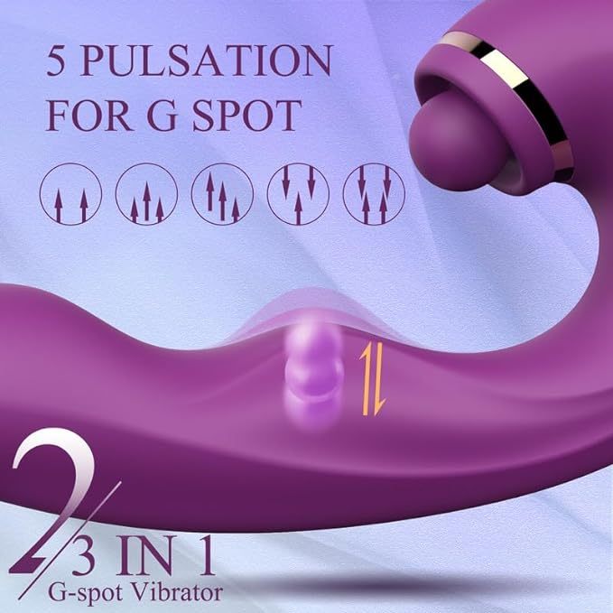 3 in 1 multiple stimulation😍-Clitoral massager