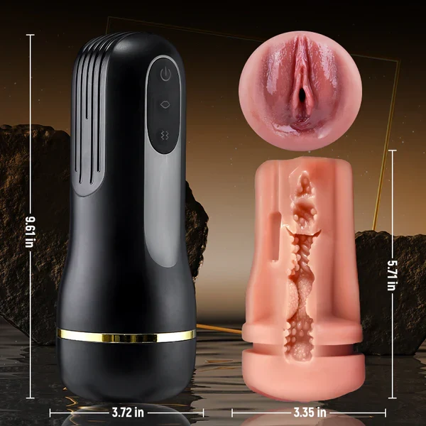 💥 2026 Hot Sale: Captain™ ⚡ Automatic Suction & Vibration Male Toy • Realistic Feel • Multiple Sensations