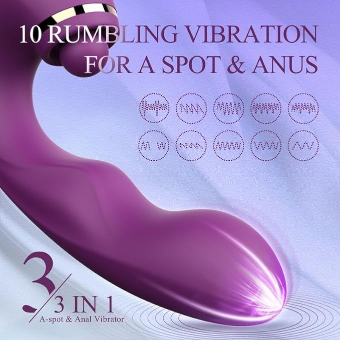 3 in 1 multiple stimulation😍-Clitoral massager