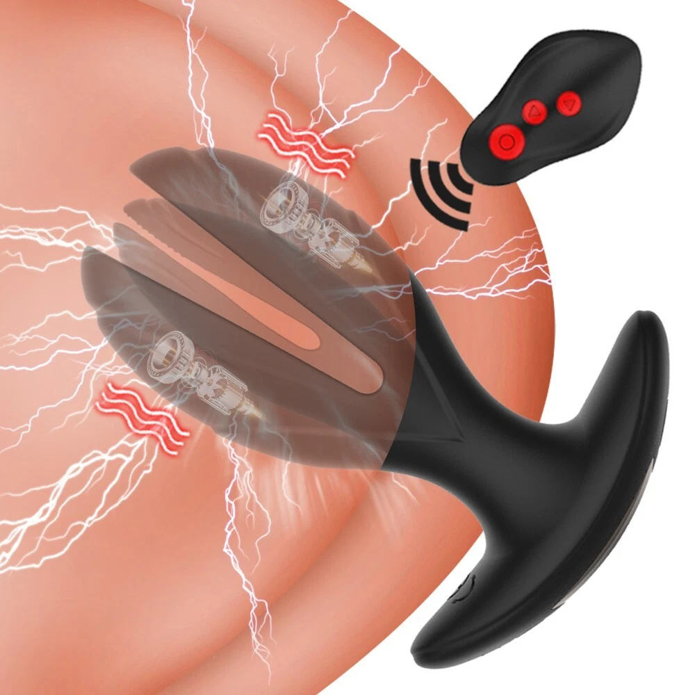 💥💥2026 NEW SpinStroke™ 360° Rotating Penis Butt Plug — Full-Shaft Spinning, 10 Vibration Modes, App-Controlled Wearable Prostate Massager for Men