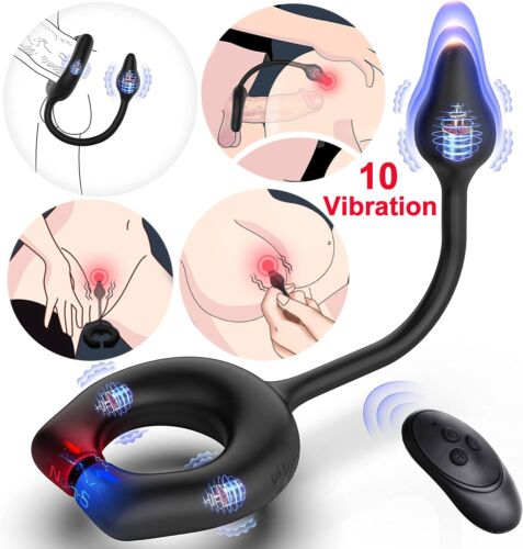 🎁2024 latest hot style low price 💥- Male Prostate Massager Ring Sex Toys For Men😍