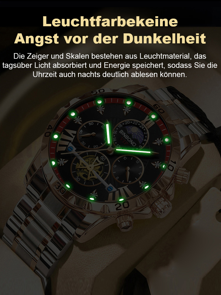 Schweizer Jahrhundert-Marke Premium Tourbillon Mechanikuhr | GPS-Satellitenzeit | Schweizer Chronometer-Präzision | Limitiert auf 99 Stück ⌚