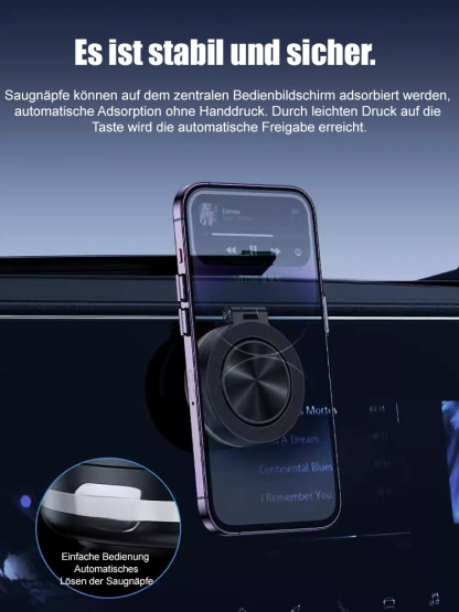 Elektrischer magnetischer Vakuum-Adsorptions-Autotelefon-Halter