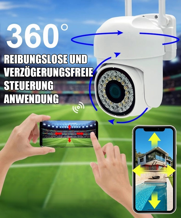 360° Panorama intelligente Sicherheitssprechanlage Anrufkamera