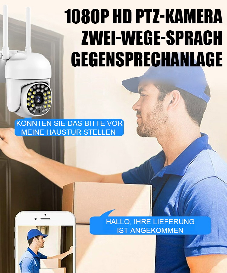 360° Panorama intelligente Sicherheitssprechanlage Anrufkamera