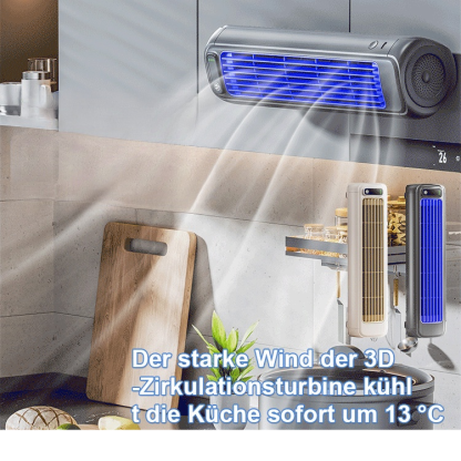 Neuer Modellströmungsturbinenventilator