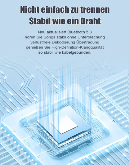 Bluetooth-Headset mit Digitalanzeige