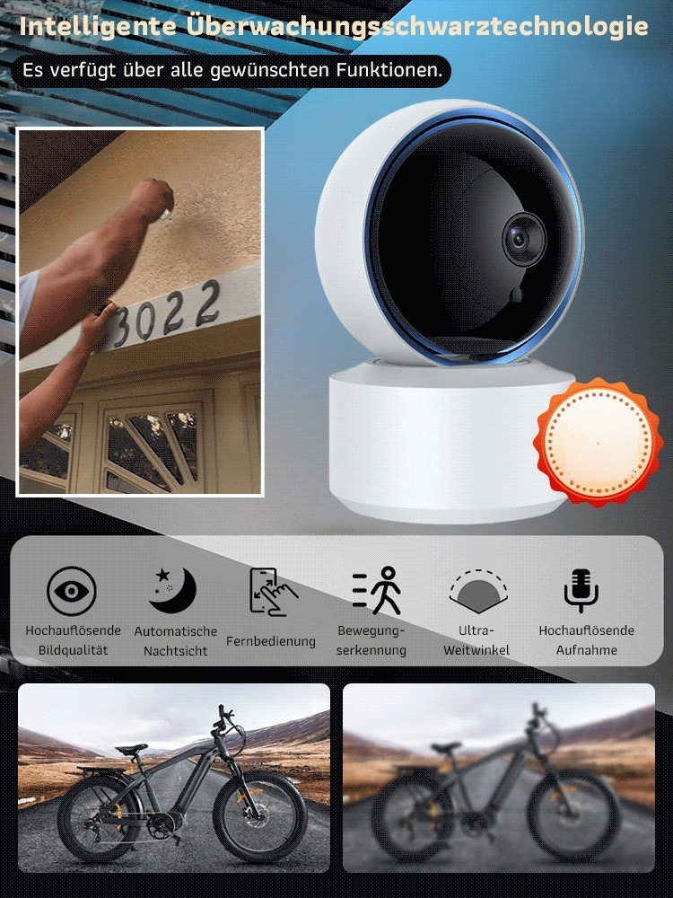 HD intelligente Schwenkkamera