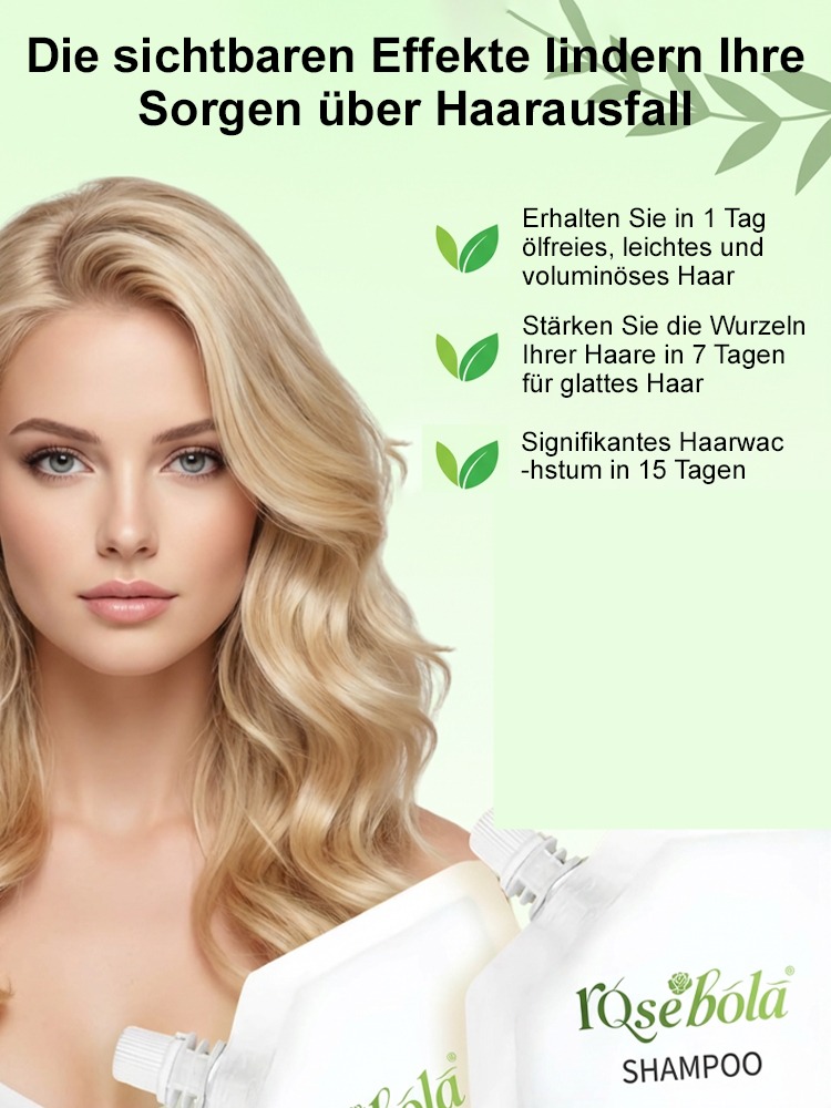 [Geld-zurück-Garantie]Rosmarin Aminosäure Shampoo | Von Dermatologen empfohlen | 10-fach Haarwuchs-Konzentrat | Stoppt Haarausfall | Mehr Volumen | Silikonfrei | Vegan 🌿✨