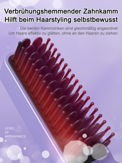 Mini tragbarer Negativ-Ionen-Haarglättungskamm