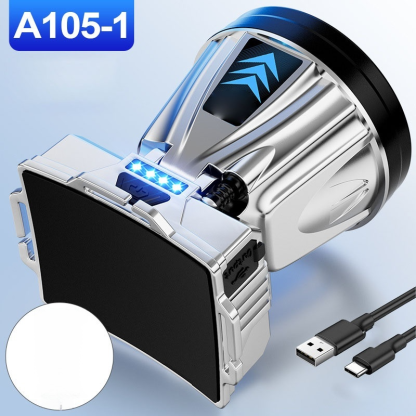 LED-Fernlichtscheinwerfer mit starkem Strahl