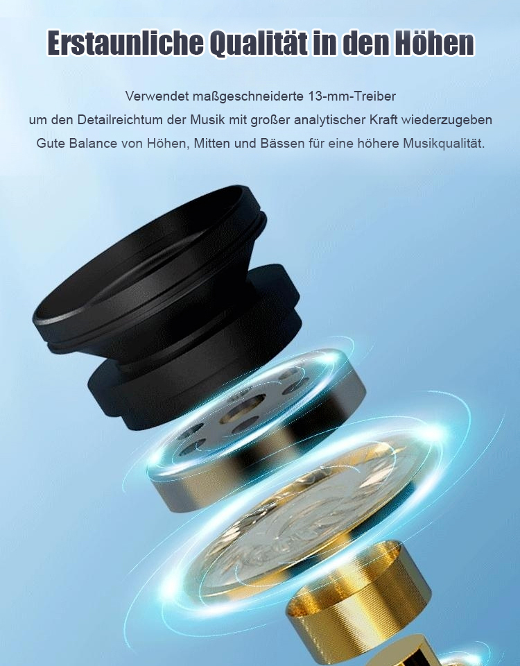 Bluetooth-Headset mit Digitalanzeige