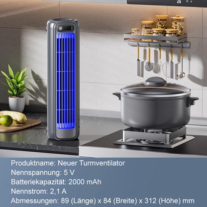 Neuer Modellströmungsturbinenventilator