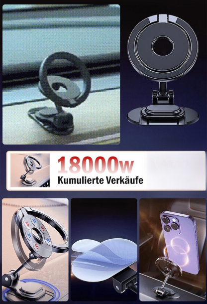 Klappbare magnetische Navigationshalterung