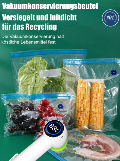 Multifunktionale Handstaubsiegelmaschine für sorgenfreie Frische.